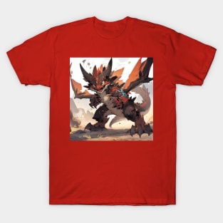 Dragon beast battle T-Shirt